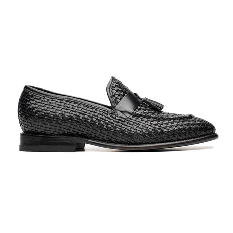 Zapato loafer piel en petatillo napa color negro | AC112
