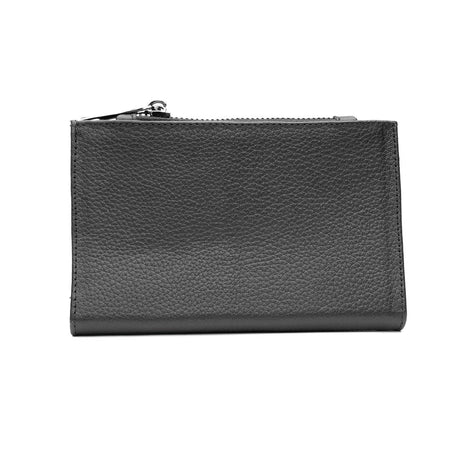 Cartera hecha en piel color negro | BT027