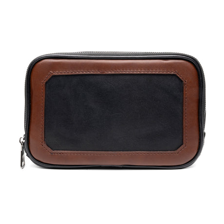 Crossbody Mini Durango bicolor negro/cafe | GB032