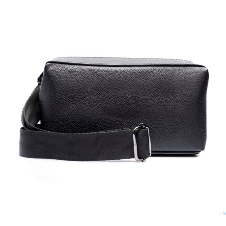 Crossbody Sonora en piel negro floter | GB035