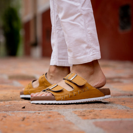 Sandalia unisex color amarillo | SH014 - LIMITADO