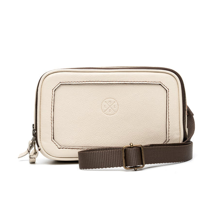 Crossbody Mini Durango color crema | GB024