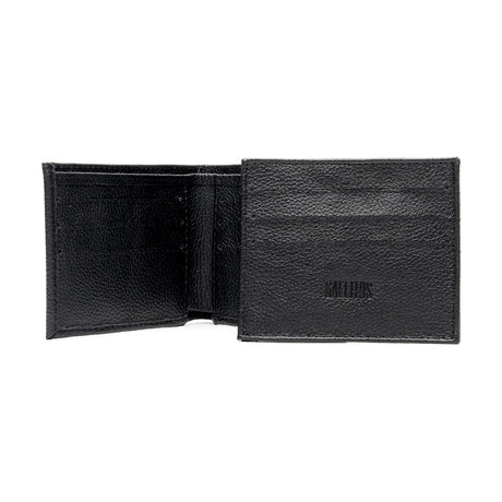 Cartera hecha en piel color negro | BT006