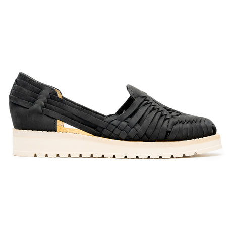 Huarache Coco para dama con tejido de rombos en piel | GL306