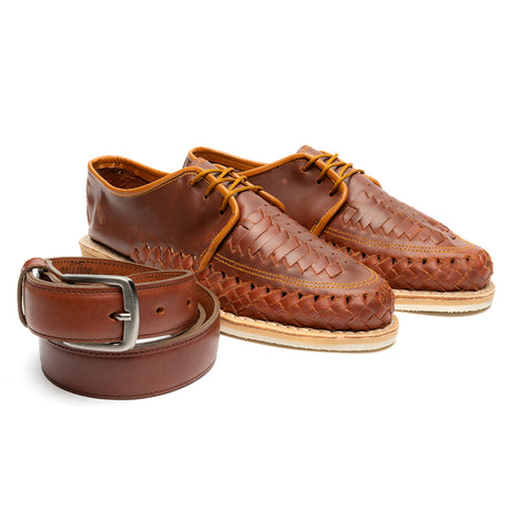 Gallopack Chedrón Premium | Calzado unisex complementado con cinturón