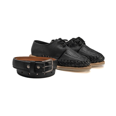 Gallopack negro floter | Calzado unisex complementado con cinturón