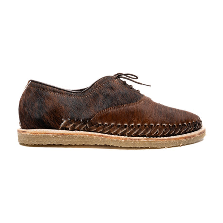 Huarache Victor hecho en pelo de vaca atigrado | PME06