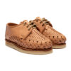 Huarache de niño hecho en piel color camel | KD100