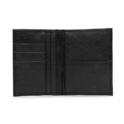 Alternative view of Porta pasaporte hecho en piel color negro | PP002