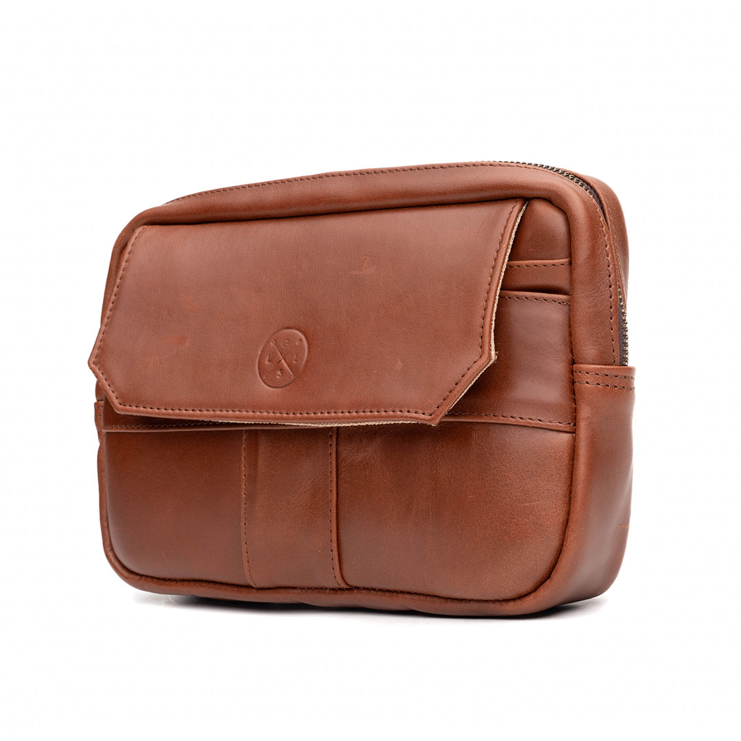 Neceser Negrete color chedron | GB007 - Imagen 9