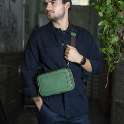 Alternative view of Crossbody Mini Durango color verde | GB023
