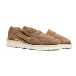Alternative view of Huarache Coco para dama hecho en piel color capuchino | GL301