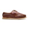 Huarache Vicente de dama hecho en piel color chedron | GL105