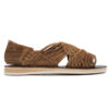 Huarache Pachuco hecho en piel hunting color camel | PC001 - LIMITADO