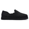Huarache Emiliano Zapata hecho en piel nobuck color negro | TT001 - LIMITADO