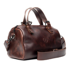 Alternative view of Maleta mini Hidalgo color cognac | ML003
