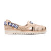 Huarache Maria dama hecho piel nobuck arena | GL309