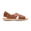 Huarache Pachuco en piel napa chedron | PC007