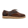 Huarache Victor hecho en pelo de vaca atigrado | PME06