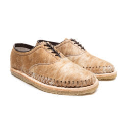 Alternative view of Huarache Victor hecho en pelo de vaca blanca | PME07