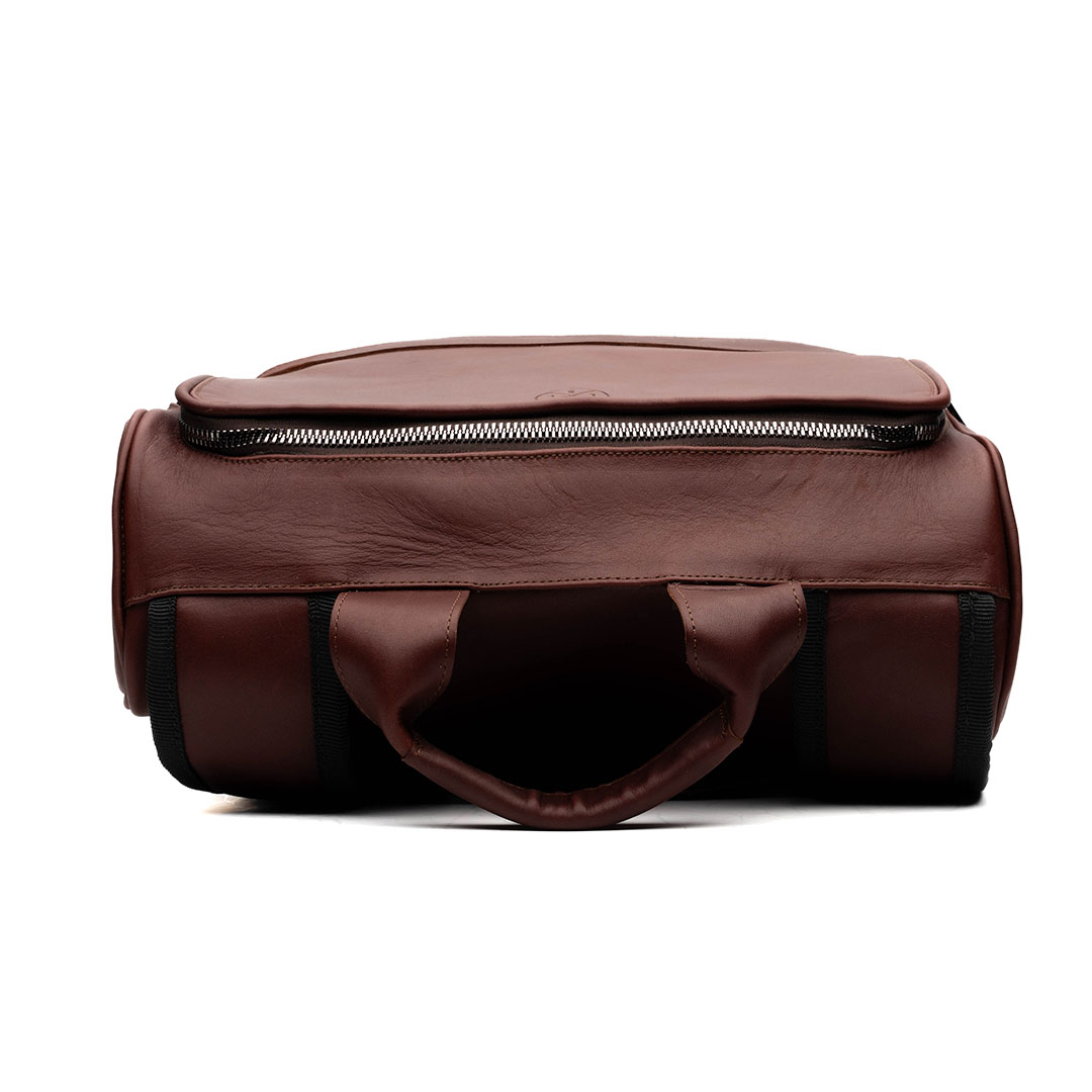 Back Pack Mexicali en piel floter granate | BP100 - Imagen 5