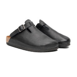Alternative view of Sueco unisex MILPA en piel napa color negro | MP004