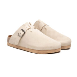 Alternative view of Sueco unisex MILPA en piel gamuza color arena | MP005