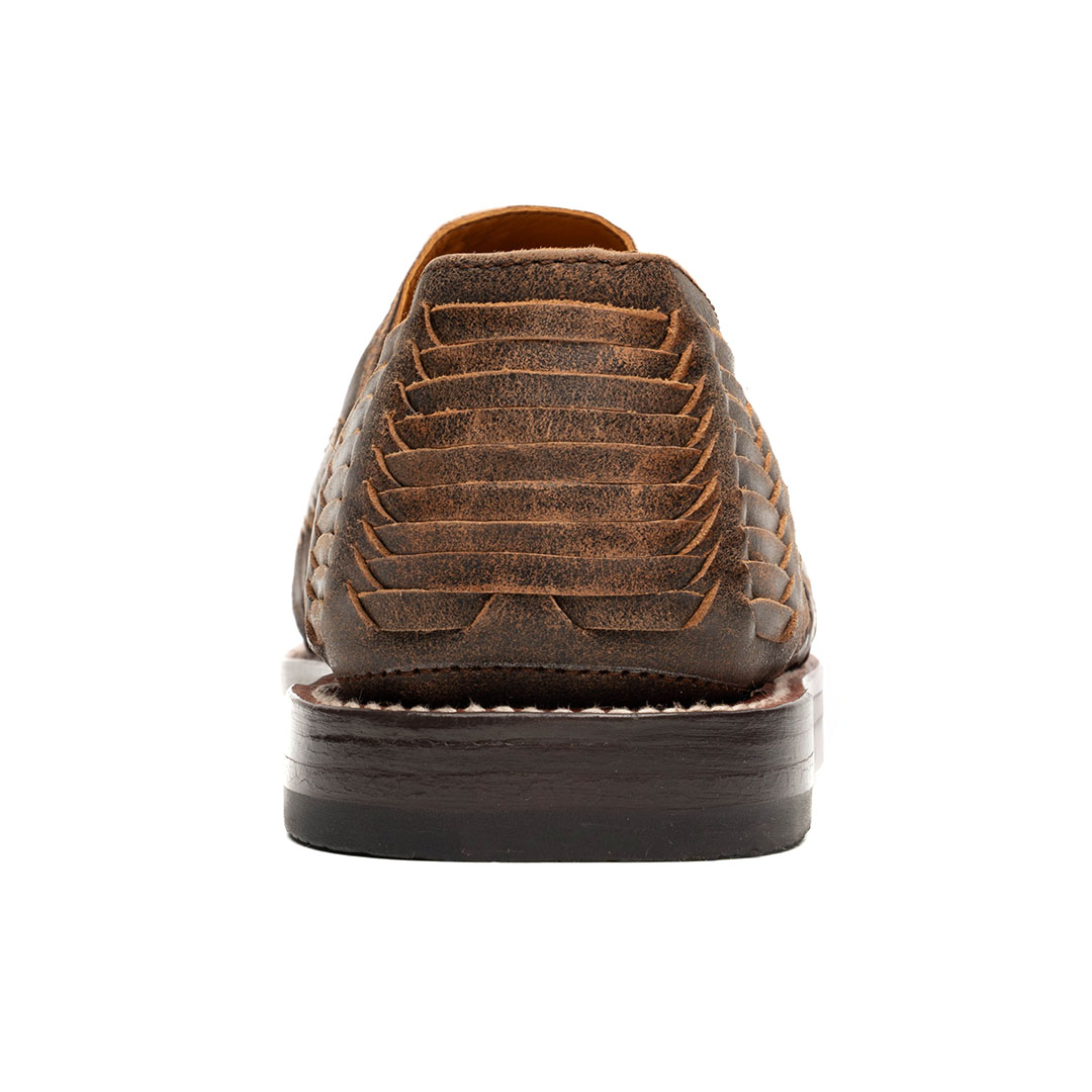 Huarache COYOACAN en piel y suela en cuero | AC100 - Imagen 7