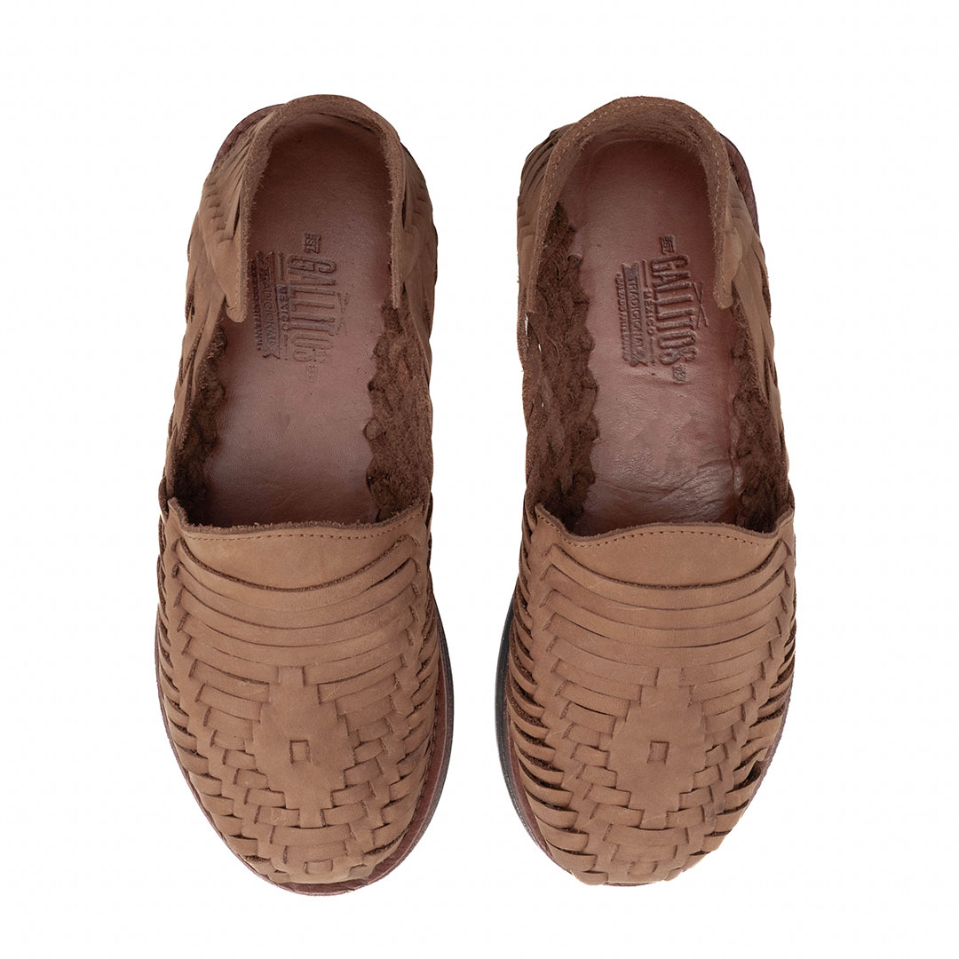 Huarache MADERO hecho en piel napa color chocolate | MA002 - Imagen 4
