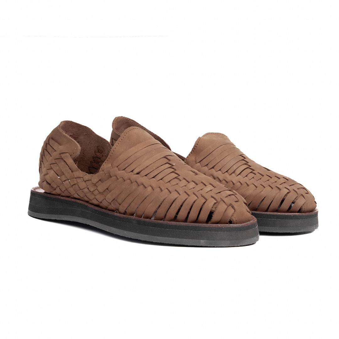 Huarache MADERO hecho en piel napa color chocolate | MA002 - Imagen 2