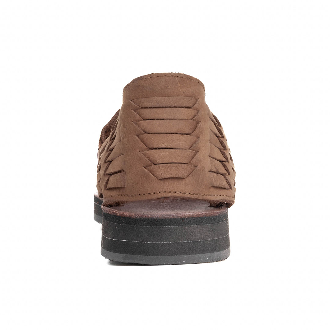 Huarache MADERO hecho en piel napa color chocolate | MA002 - Imagen 6