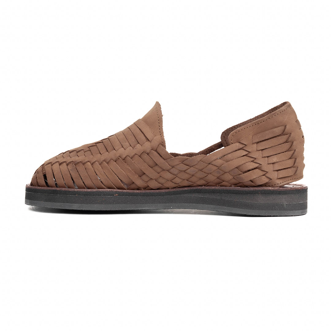 Huarache MADERO hecho en piel napa color chocolate | MA002 - Imagen 3