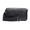 Crossbody Sonora en piel negro floter | GB035